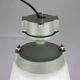 Vintage opaline glass pendant lamp, 1970s