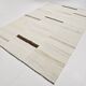 6x10 Brown&Beige Turkish Wool Kilim Rug,Handmade Vintage Rug,191x297Cm