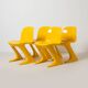 Set of 4 iconic Z-stuhl chairs designed by Ernst Moeckl, Germany 1968