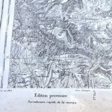 Mézières (Ardennes) Geographical Map 7014 Revised in 1913