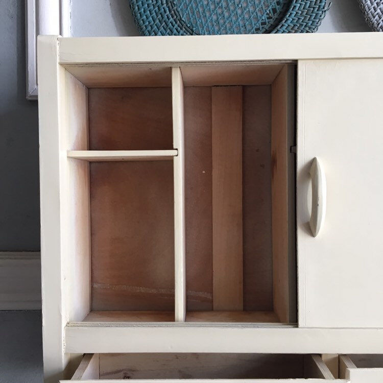 Toilet cupboard sliding wall vintage doors
