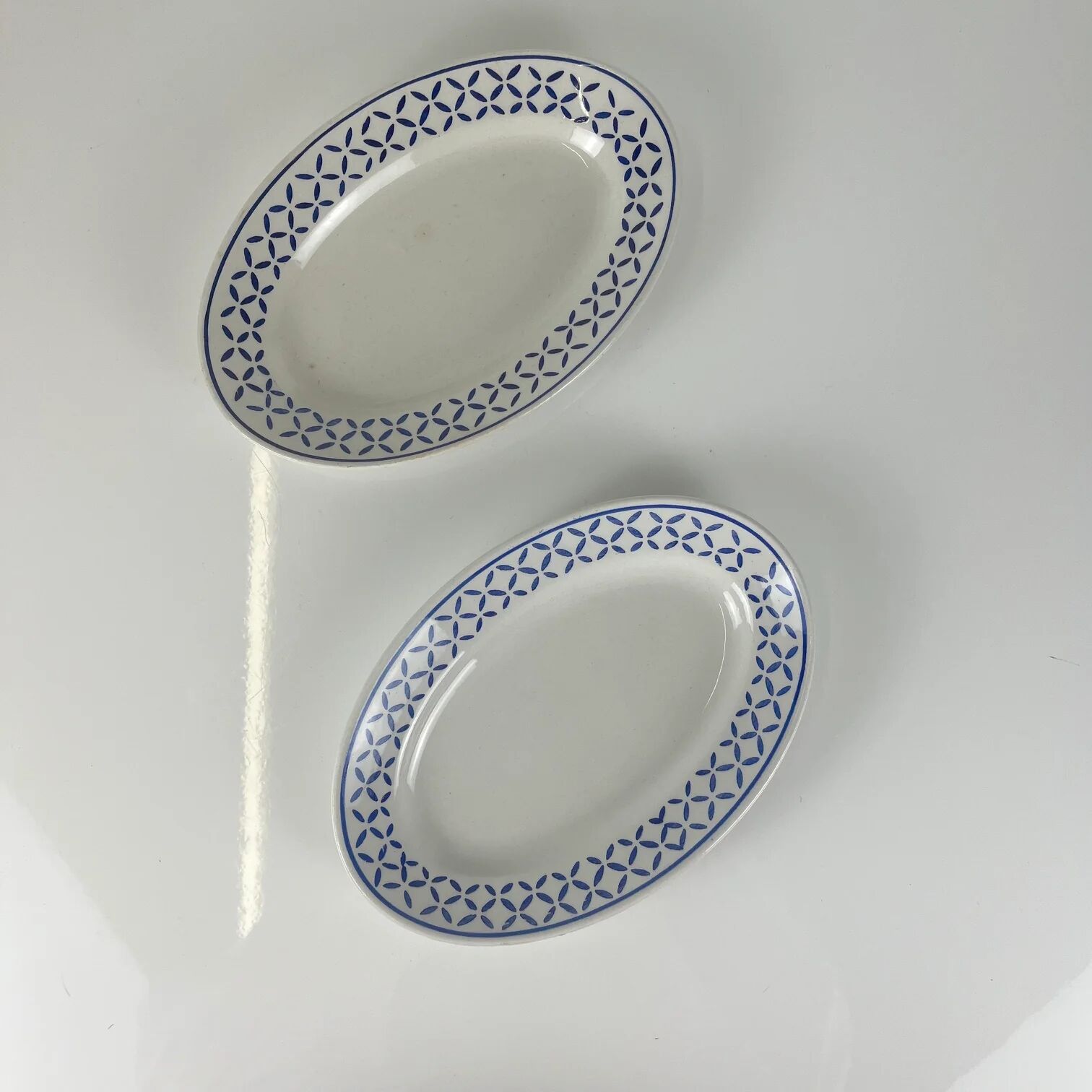 Duo de ravier KG Lunéville modèle "Kleber", milieu XXe siècle
