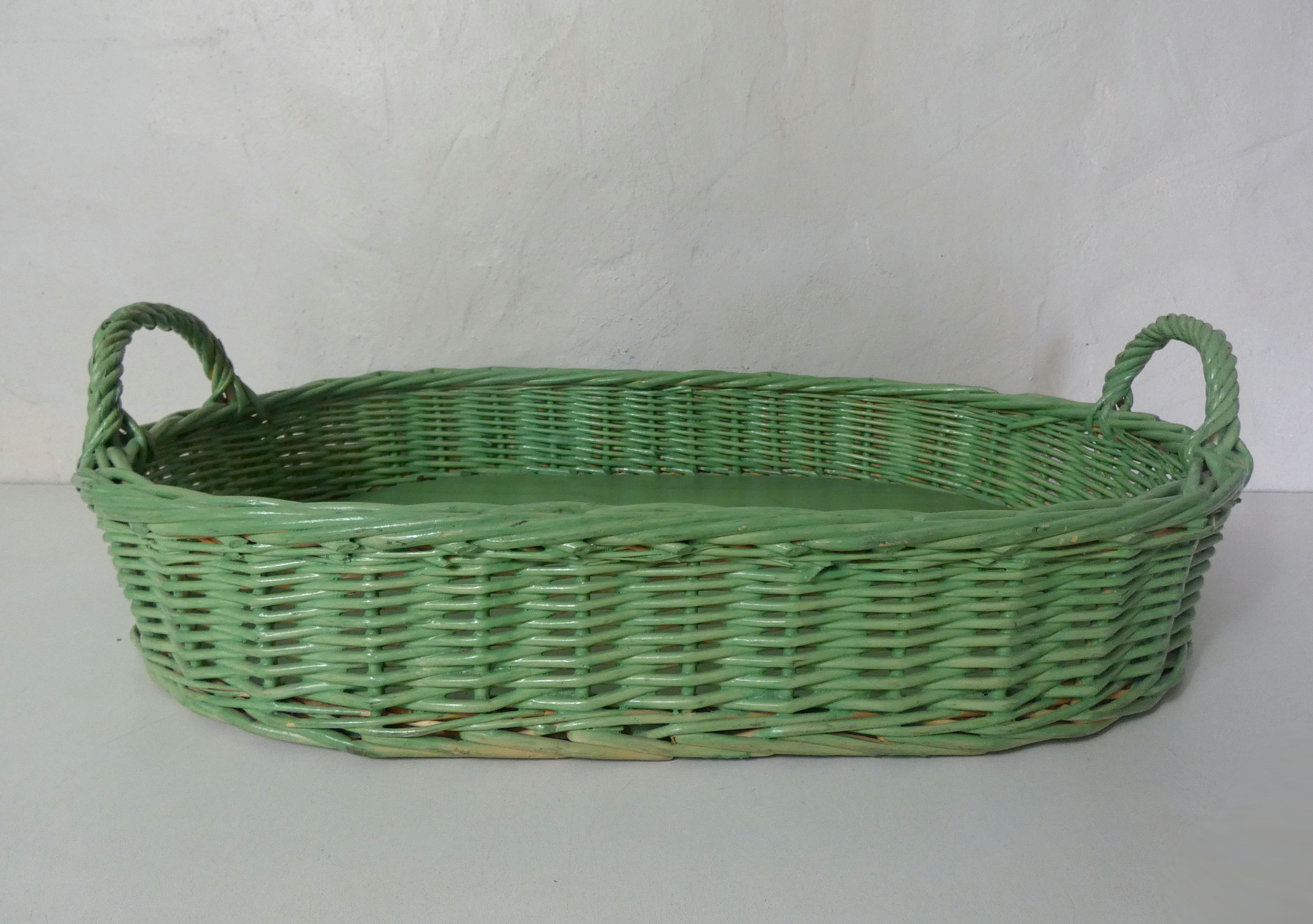 Rattan tray
