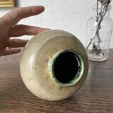 Small glazed ceramic vase
