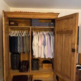 Magnificent solid oak wardrobe