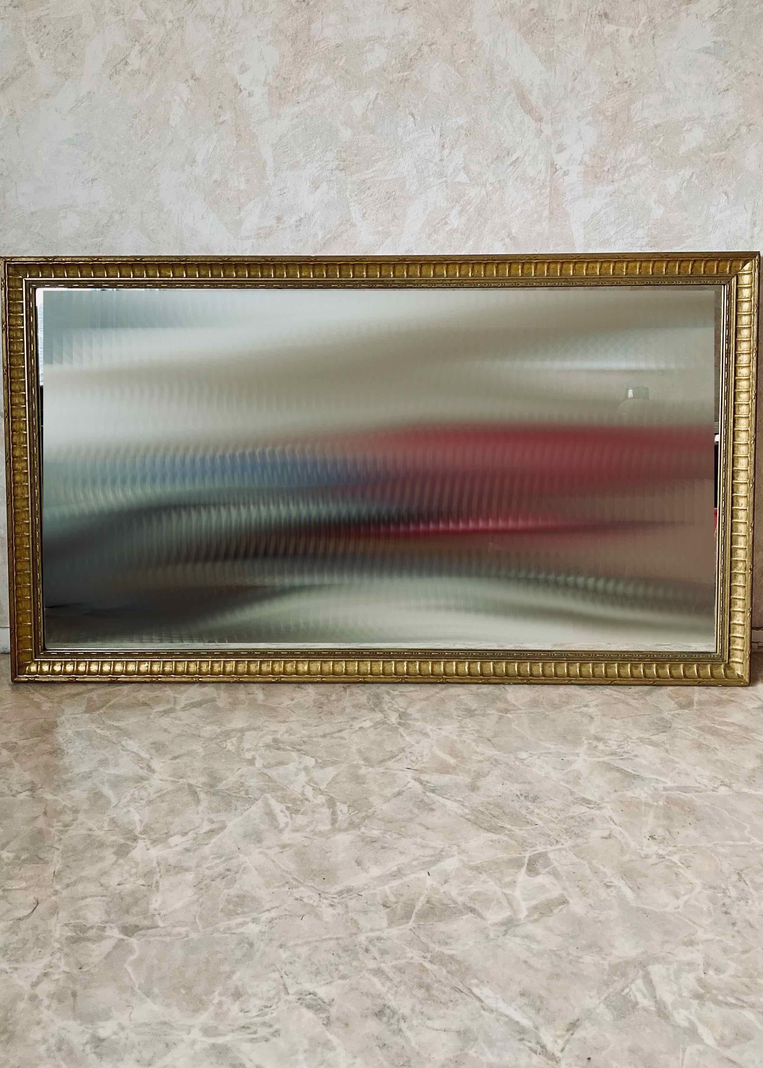 Gilded wooden mirror 30s