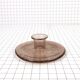 Glass candlestick