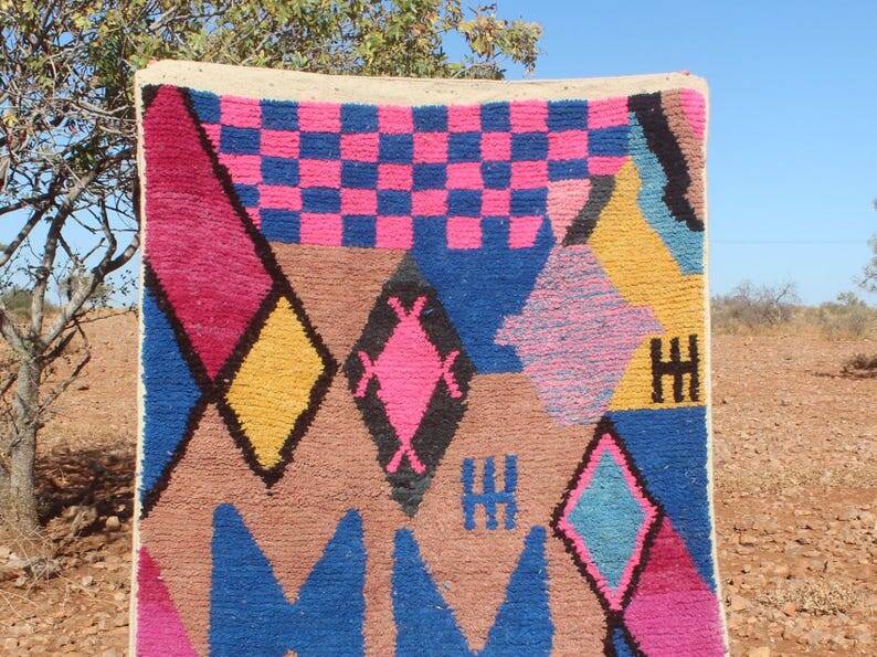 Handmade Moroccan rug 250cm x 150cm