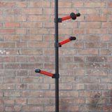 Vintage coat rack with modular hooks, post-modern design 1980s