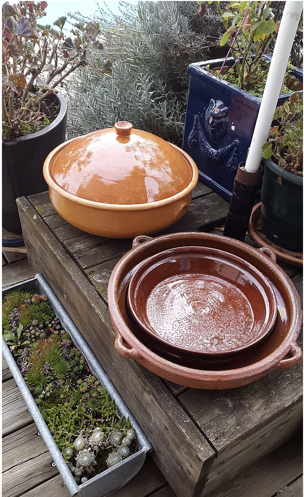 Large earth pot