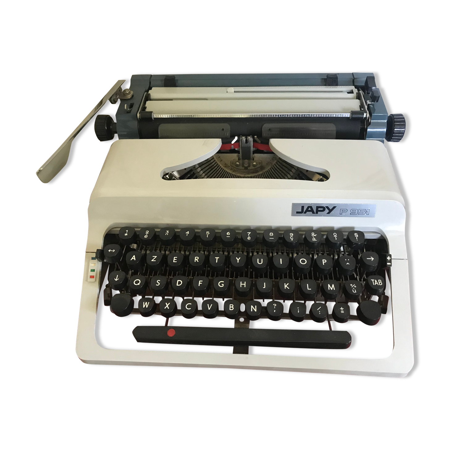 Machine à écrire Japy 951 vintage