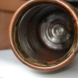 Large stoneware vase "les cyclades" Anduze by Roland Zobel