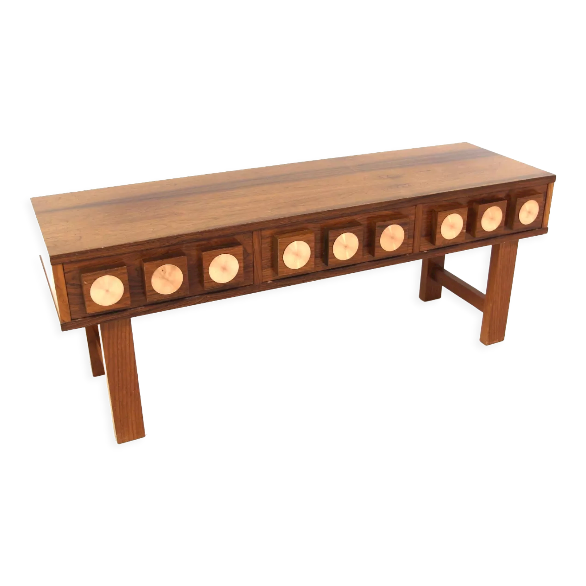 Rosewood chest of drawers, Lars-Göran Nilsson & Ewa Wrangel for Glas & Trä, Denmark, 1960