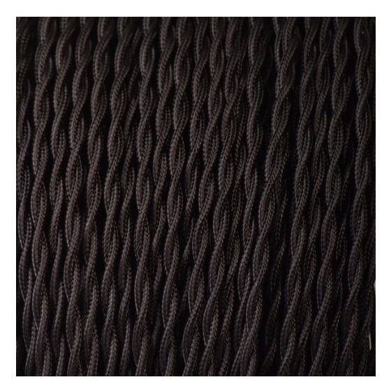 Ceramic lamp base, 2M new fabric cable.