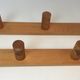 Charlotte Perriand, pair of fir wall coat racks, French work, around 1970
