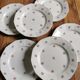 Vintage flat plates Digoin