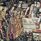 Halluin Tapestry "The Harvest" 1960