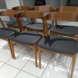 Suite of 6 chairs Farstrup model 206 Denmark 1960