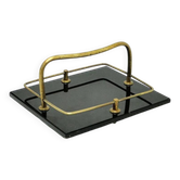 G3v art deco tray for glasses with handle