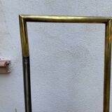 maison Charles brass and chrome designer lamp "linea model"