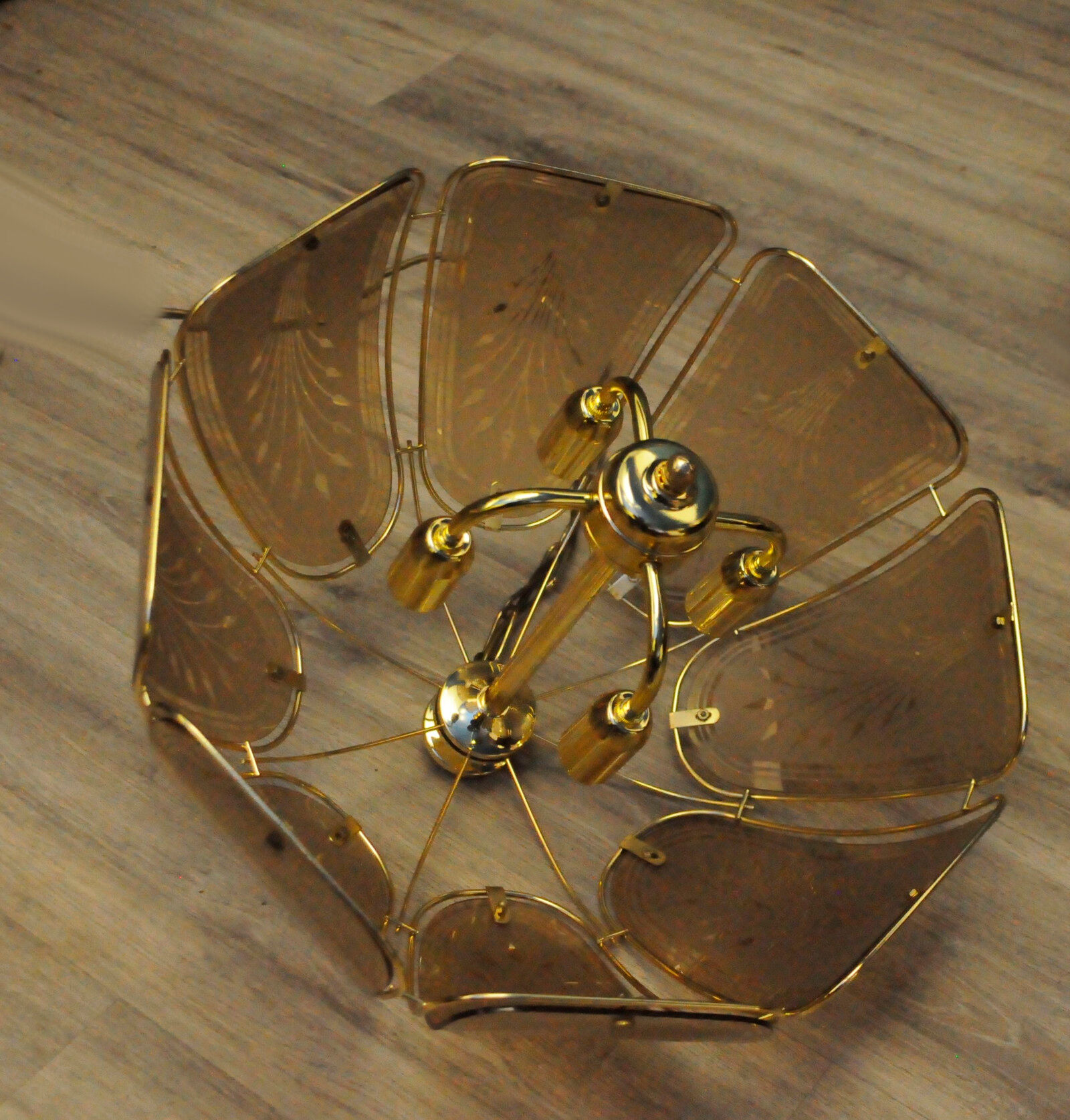 Eglo leuchten stained glass ceiling lamp