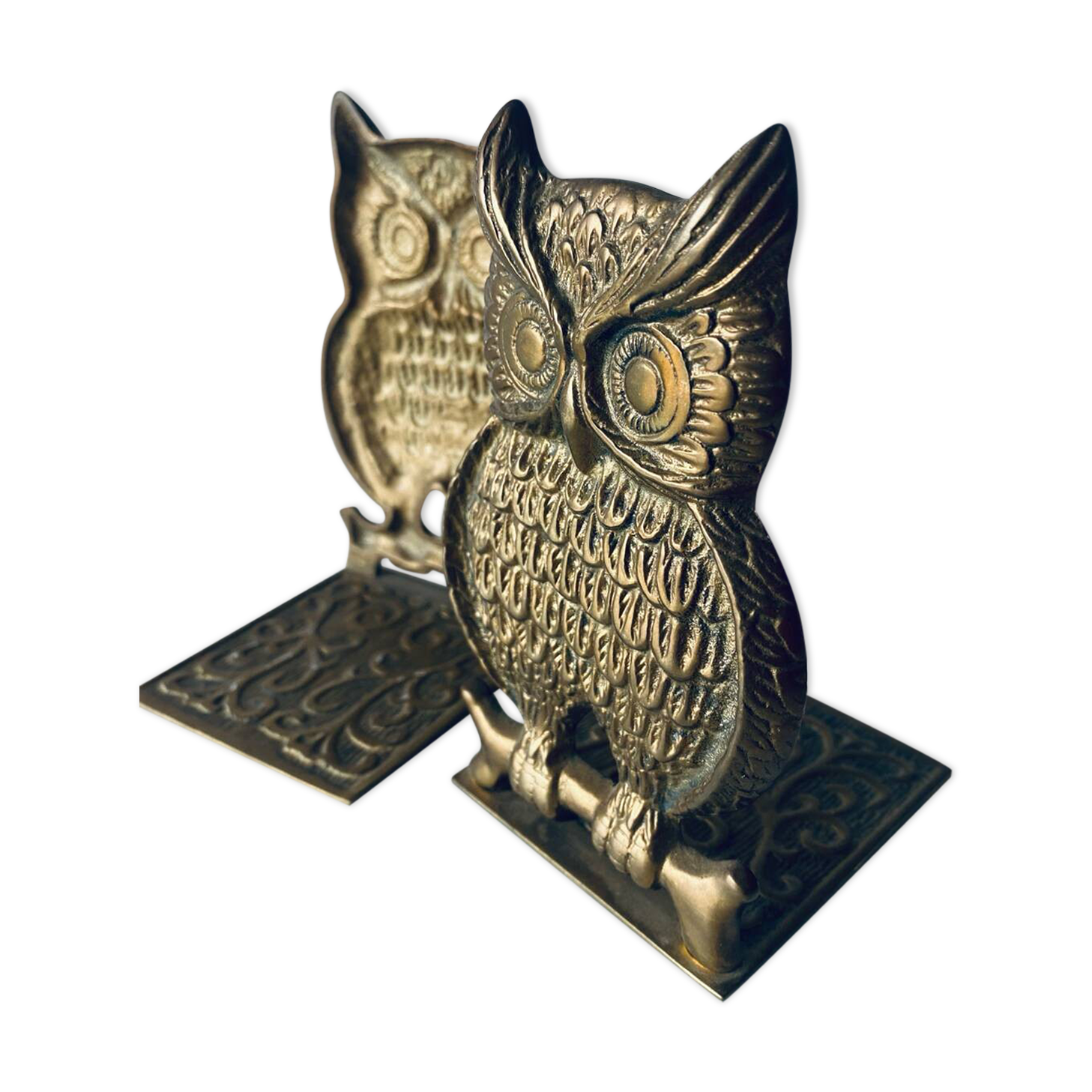 Pair of owl bookends