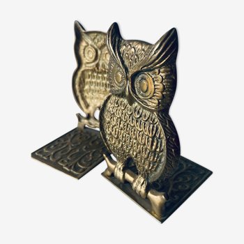 Pair of owl bookends