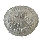 Moulded glass ceiling light circa 1960