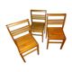 Set de 3 chaises rêne Gabriel
