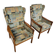 2 x Casala wingback / lounge / armchair in top condition / 4 small cushions / 1960s