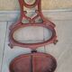 Cast iron umbrella stand