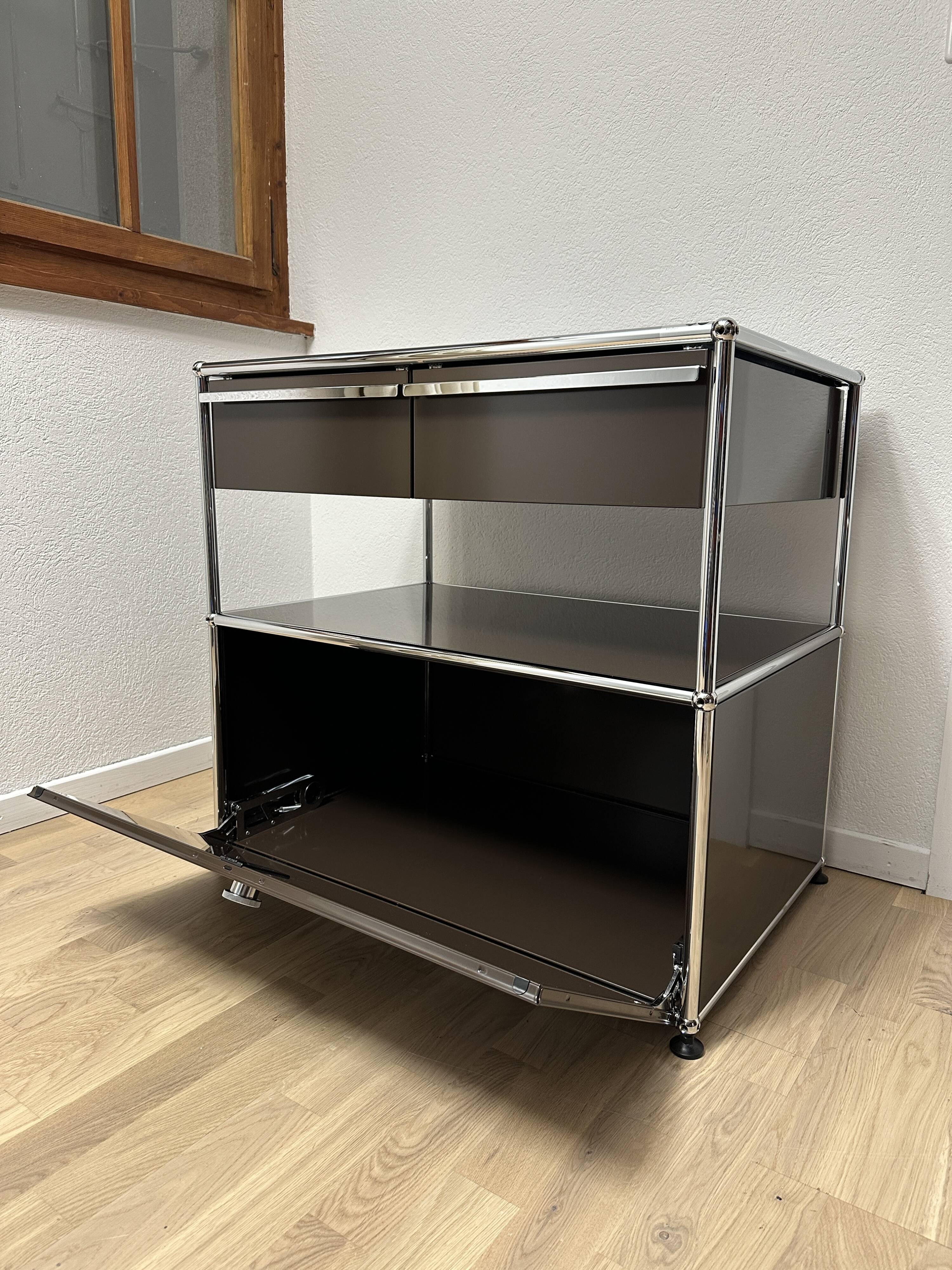 Commode USM Haller en Marron