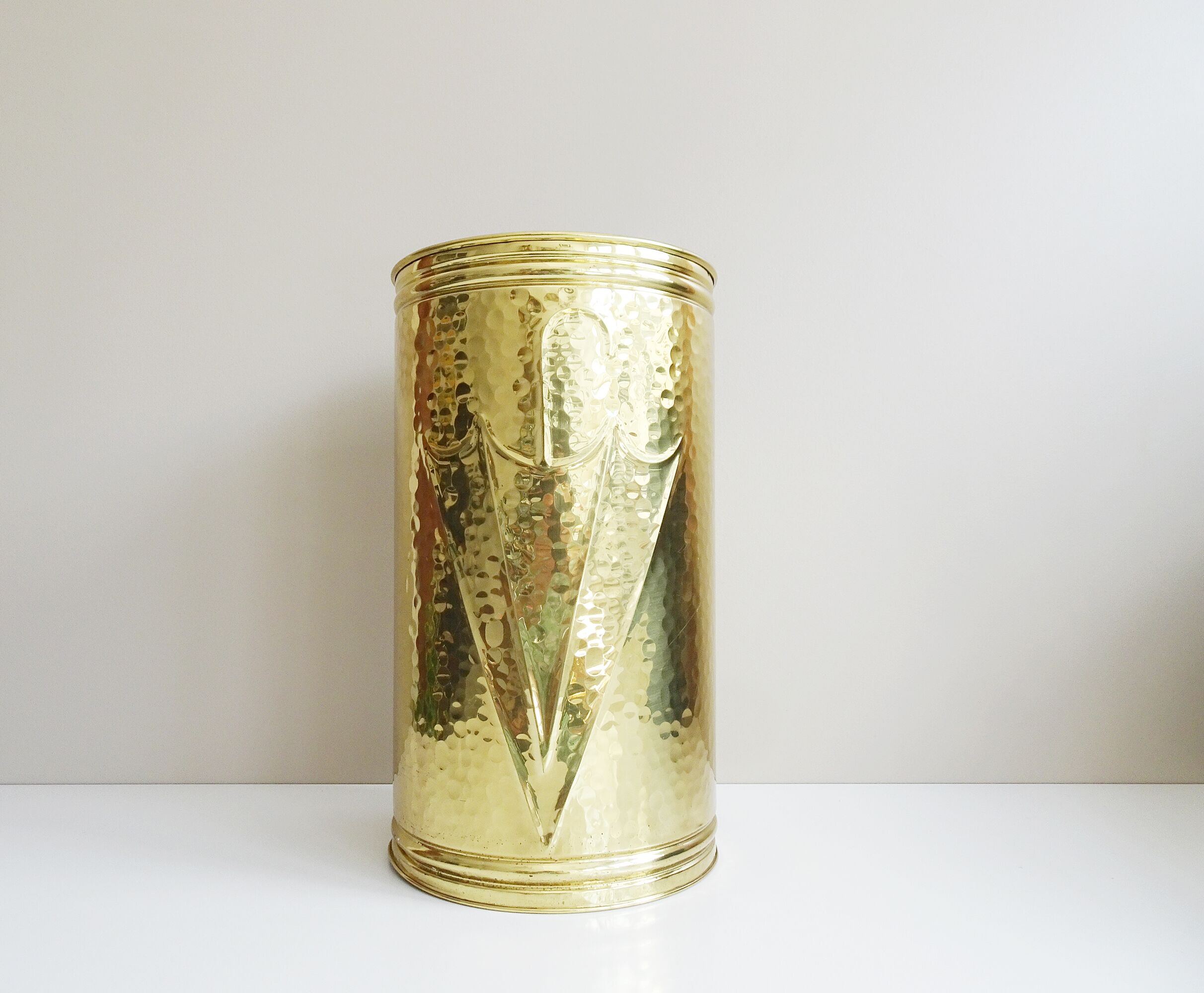 Brass umbrella stand