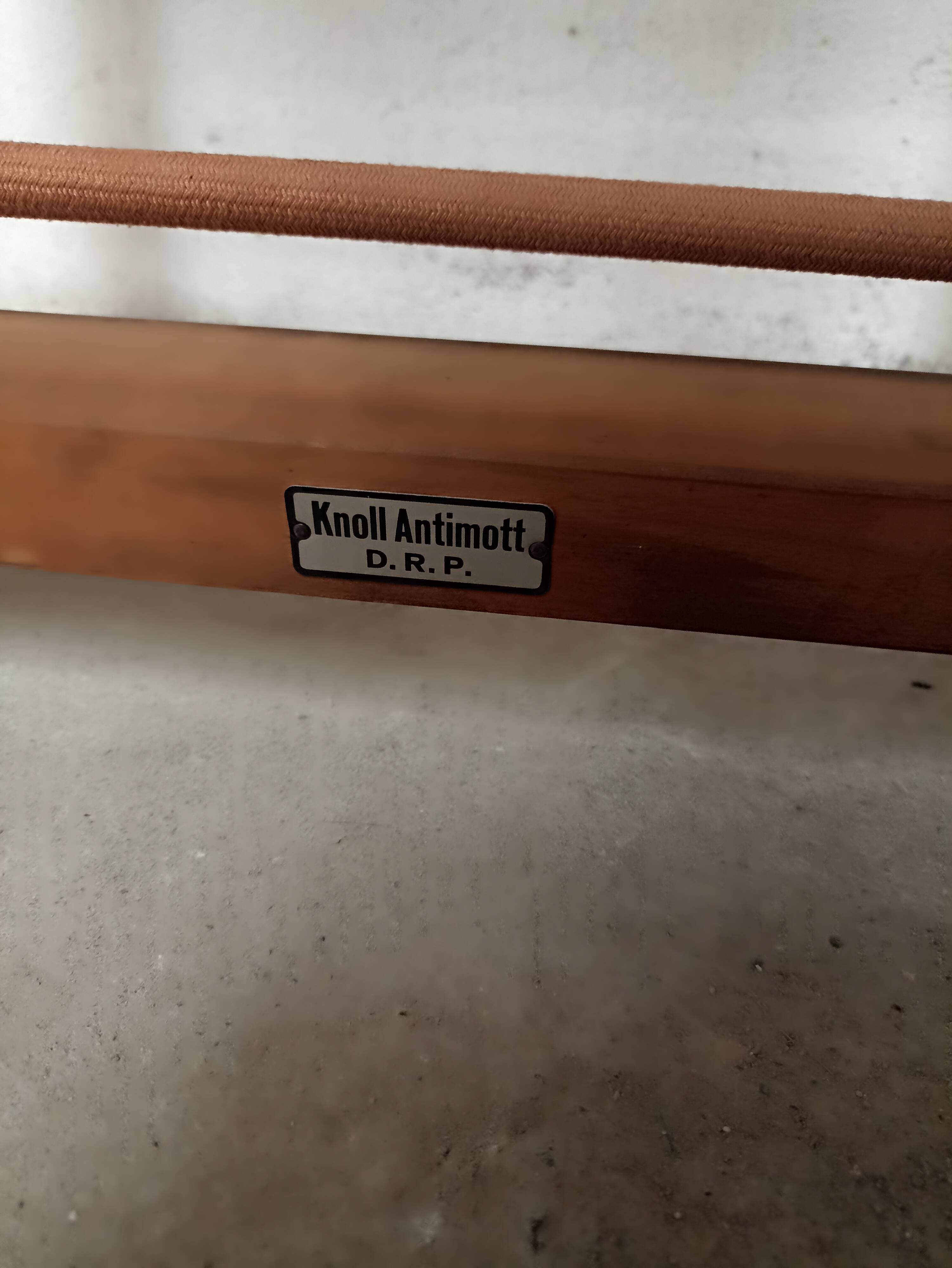 Knoll Antimott reclining armchair