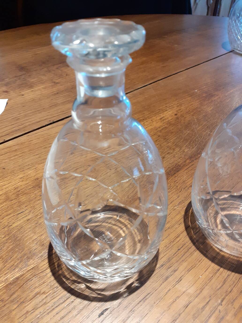 Daum antique carafes