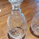 Daum antique carafes