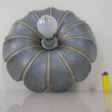 German flower wall lamp from Pan Keramik, 1970s