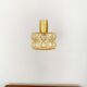 Amber Bubble Glass Pendant Lamp by Helena Tynell for Glashütte Limburg