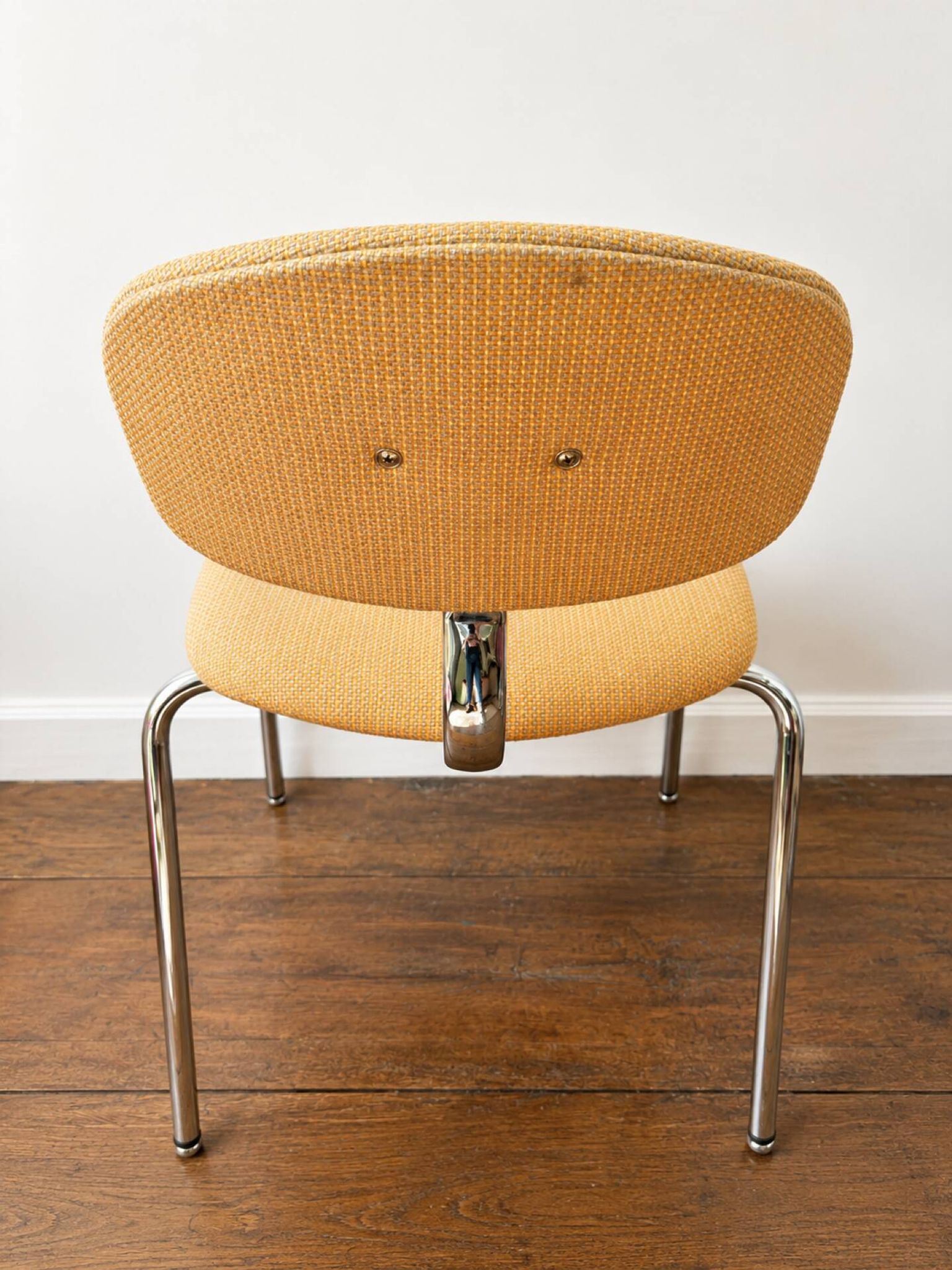 Set of 4 Steelcase Strafor 420-440 chairs by Pierre Paulin from the 1970s.
