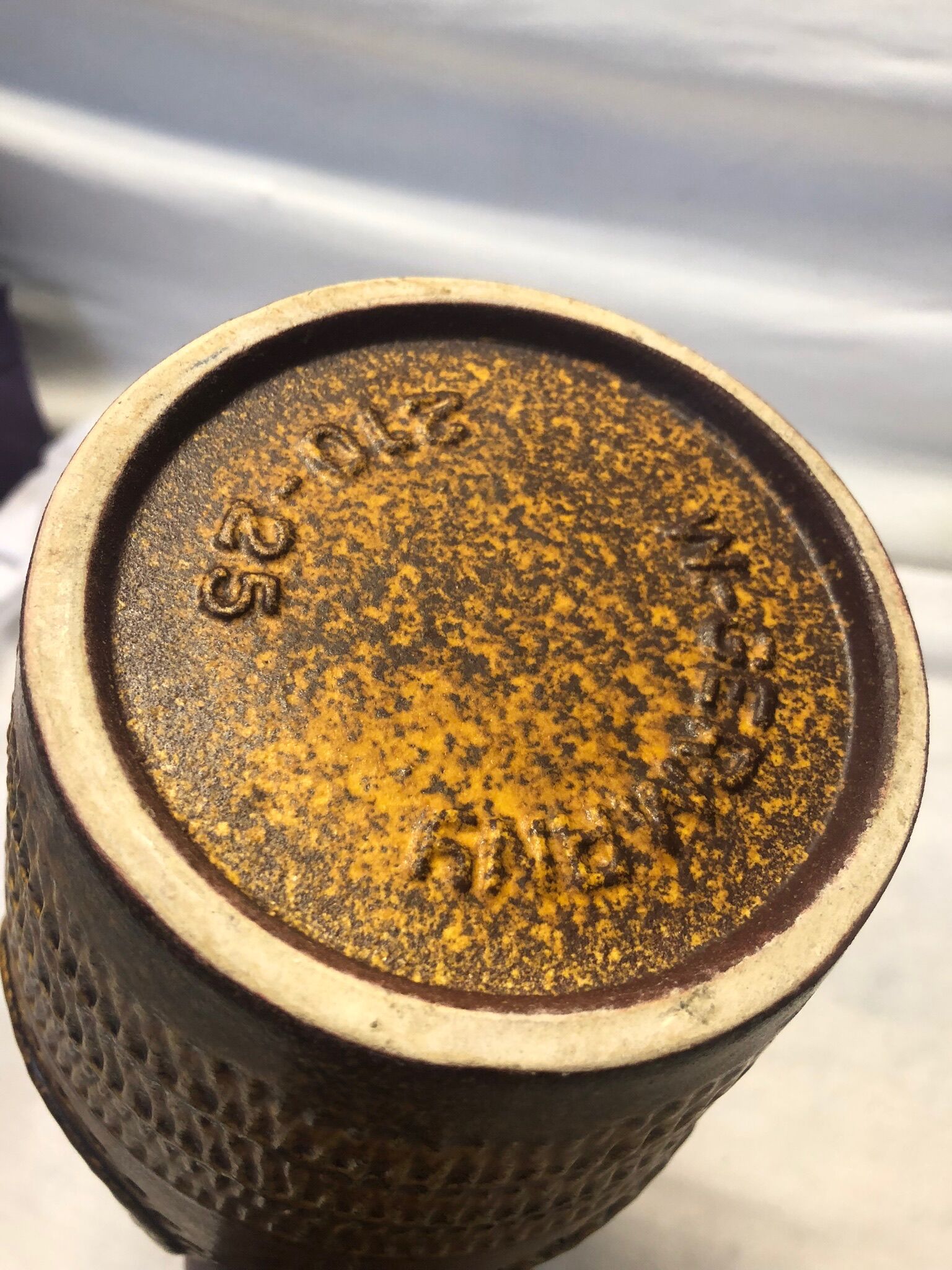 Vase ceramic vintage 60s West Germany