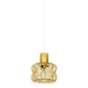 Amber Bubble Glass Pendant Lamp by Helena Tynell for Glashütte Limburg
