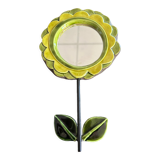 Glazed ceramic mirror by Mithé Espelt