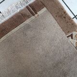 Tapis Vintage Khaden Tibétain en Laine (74cm x 139cm), Années 1970, Éléganc