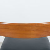 Mid-century teak dining chairs, 1960s, set of 4