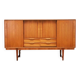 Teak highboard, Danish design, 1960s, production: Denmark