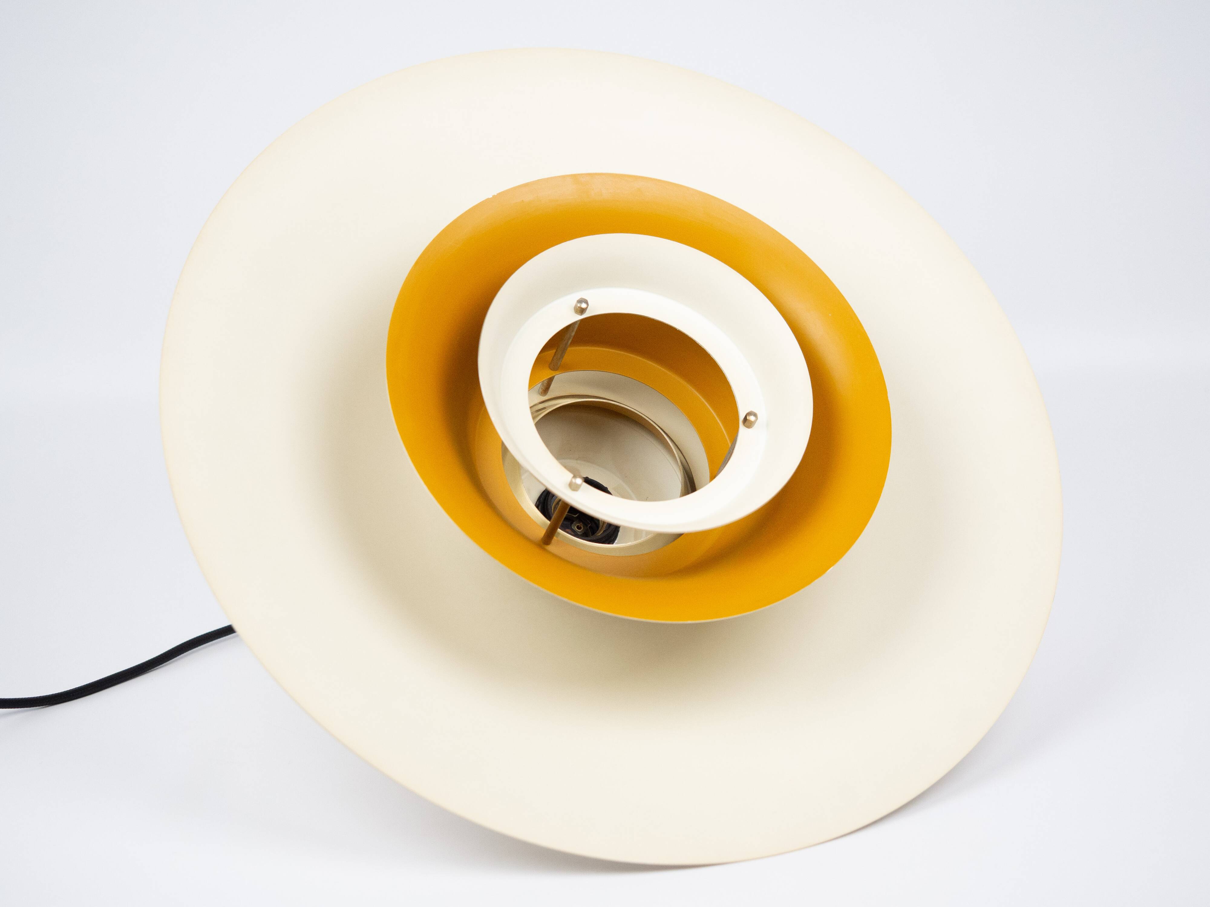 Suspension danoise Lyskaer par Bent Nordsted, années 1980