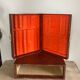 1960s cutlery box with Croco-style coating
