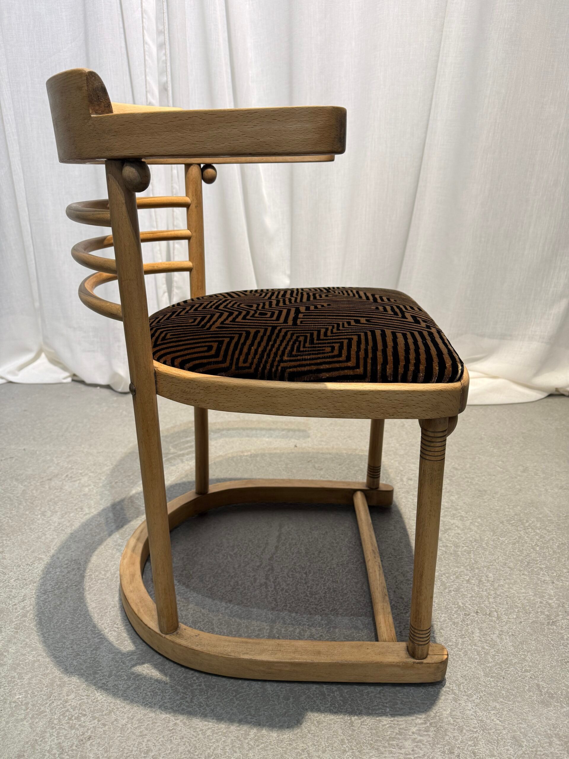 Josef Hoffmann Fledermaus chairs