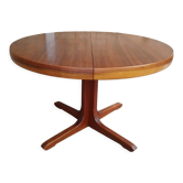 Table vintage baumann ronde scandinave extensible a system