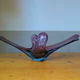 Batch vase and large center of murano table